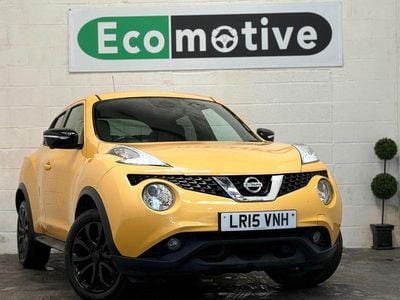 Used Nissan Juke Tekna 117 HP (86 kW) 2015 Yellow SUV