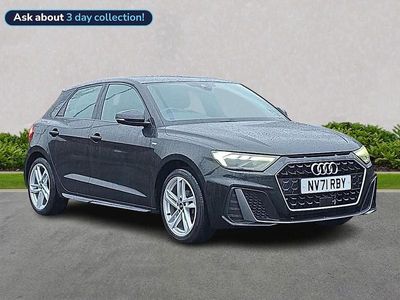 Used Audi A1 Sportback S-Line 95 HP (69 kW) 2022 Black Hatchback