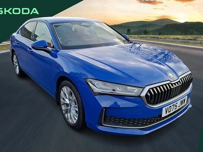 Used Skoda Superb SE L 150 HP (110 kW) 2025 Blue Hatchback