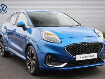 Used Ford Puma ST-Line 153 HP (112 kW) 2021 Blue SUV