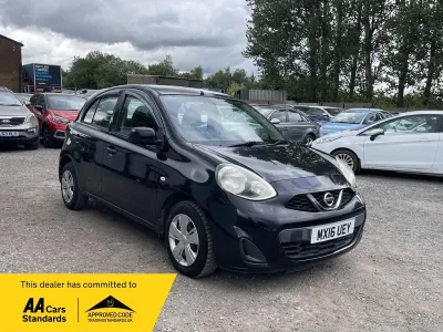 Used Nissan Micra Acenta 58 kW (80 HP) 2026 Black Hatchback