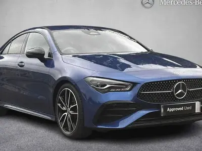 Used Mercedes CLA220 AMG line 190 HP (139 kW) 2025 Blue Sedan
