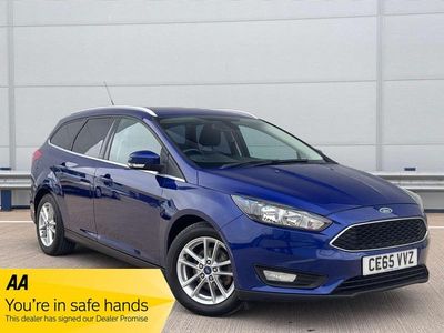 Used Ford Focus Zetec 115 HP (84 kW) 2015 Blue Estate