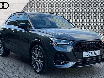Used Audi Q3 Black Edition 150 HP (110 kW) 2025 Grey SUV
