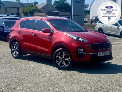 Used Kia Sportage 134 HP (98 kW) 2021 Red SUV