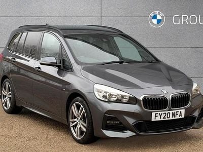 Used BMW 218 Gran Tourer M Sport 138 HP (101 kW) 2020 Grey MPV