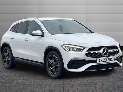 Used Mercedes GLA200 AMG Line Premium 163 HP (119 kW) 2023 Digital white SUV