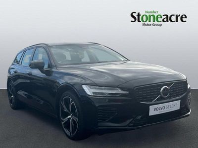 Black Used 2022 Volvo V60 Plus Estate | £30,665 (Fair price)