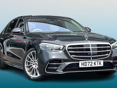 Grey Used 2022 Mercedes S580 AMG Line Premium Plus Sedan | £80,995 (A bit pricey)