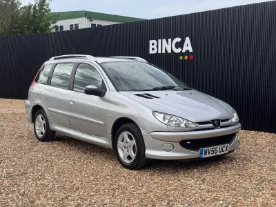 Used Peugeot 206 2006 Silver Estate