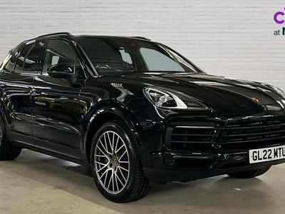 Black Used 2022 Porsche Cayenne S Platinum Edition SUV | £59,995