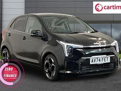 Used Kia Picanto 62 HP (45 kW) 2024 Black Hatchback