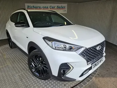 Used Hyundai Tucson N Line 177 HP (130 kW) 2020 White SUV