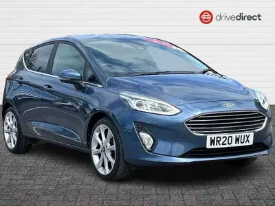 Used Ford Fiesta Titanium X 2020 Blue Hatchback