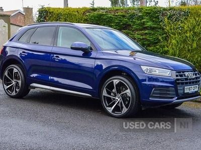 Used Audi Q5 Sport 190 HP (139 kW) 2017 Blue SUV