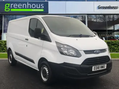 Used Ford Transit Custom 105 HP (77 kW) 2018 White Van
