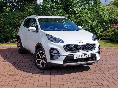 Used Kia Sportage 130 HP (95 kW) 2018 White SUV