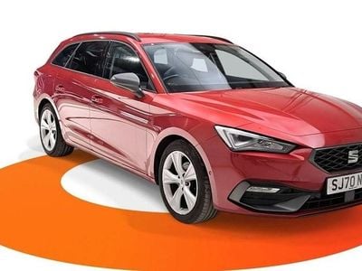 Used Seat Leon FR 130 HP (95 kW) 2020 Red Estate