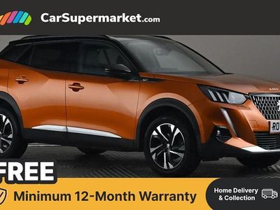 Orange Used 2022 Peugeot 2008 GT SUV | £13,797 (Fair price)