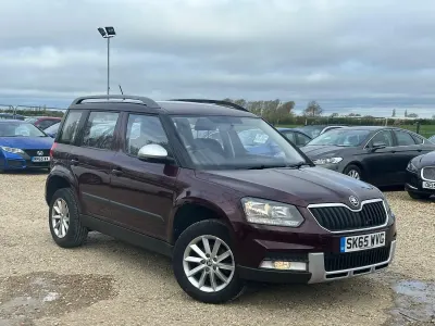 Used Skoda Yeti 2015 Maroon SUV