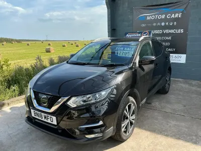 Used Nissan Qashqai N-Connecta 2018 Black SUV