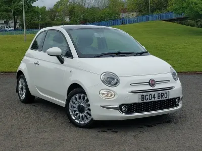 Occasion Fiat 500 Lounge 69 ch (50 kW) 2017 Blanc Citadine