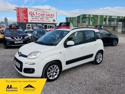 Used Fiat Panda Lounge 69 HP (50 kW) 2013 White Hatchback