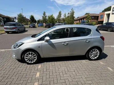 Used Vauxhall Corsa 90 HP (66 kW) 2015 Silver Hatchback