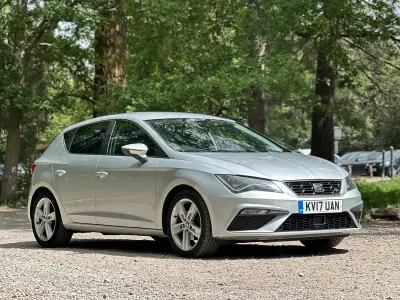 Used Seat Leon FR 150 HP (110 kW) 2017 Silver Hatchback