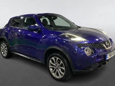 Used Nissan Juke Tekna 112 HP (82 kW) 2019 Blue SUV