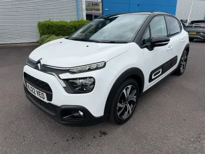 Used Citroën C3 PureTech 110 HP (80 kW) 2022 White Hatchback