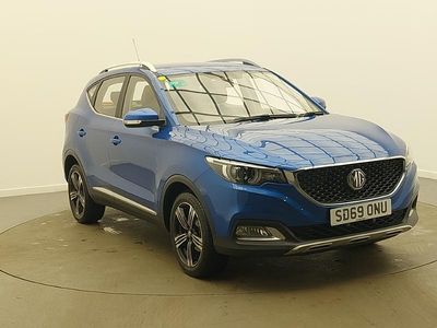 Used MG ZS Exclusive 106 HP (77 kW) 2019 Blue SUV
