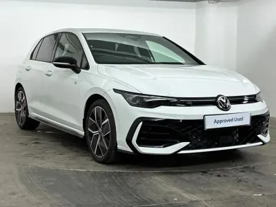 New VW Golf VIII Black Edition 147 HP (108 kW) 2026 White Hatchback