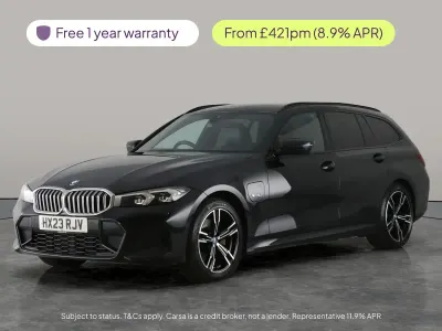 Used BMW 330e M Sport 292 HP (214 kW) 2023 Black Estate