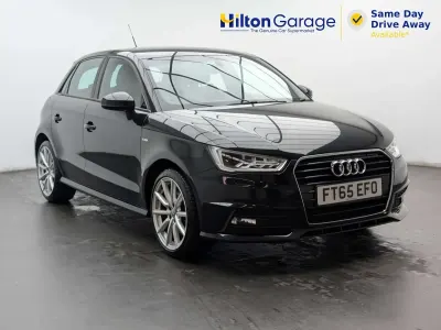 Used Audi A1 Sportback S-Line 125 HP (91 kW) 2016 Black Hatchback