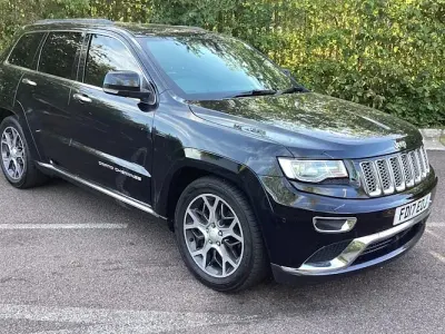 Used Jeep Grand Cherokee Summit 250 HP (183 kW) 2017 Black SUV