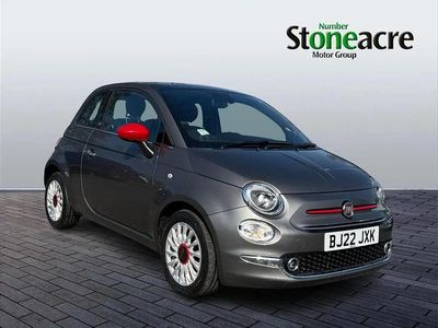 Used Fiat 500 Red 70 HP (51 kW) 2022 Grey Hatchback