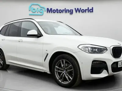Used BMW X3 M Sport 190 HP (139 kW) 2020 White SUV