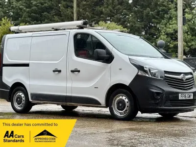 Used Vauxhall Vivaro S 2016 White