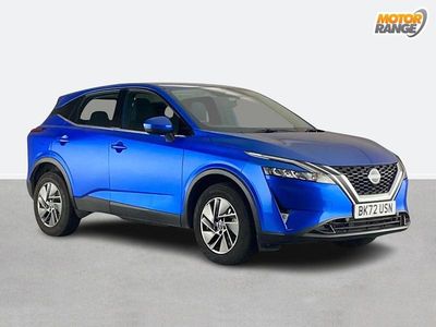 Blue Used 2022 Nissan Qashqai Acenta Premium SUV | £16,395 (Good price)