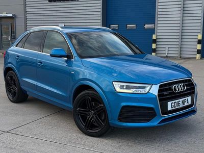 Blue Used 2016 Audi Q3 S-line plus SUV | £7,999 (Fair price)