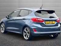 Used Ford Fiesta ST-Line X 125 HP (91 kW) 2021 Chrome blue Hatchback