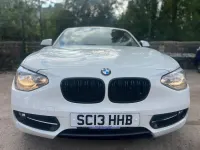 Used BMW 116 Sport Line 136 HP (100 kW) 2013 White Hatchback