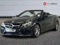 Usado Mercedes E350 AMG line 258 CV (189 kW) 2015 Negro Descapotable