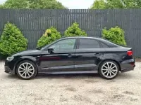 Used Audi A3 Black Edition 150 HP (110 kW) 2017 Black Sedan