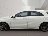 Used Mercedes A200 AMG line 2016 White Hatchback