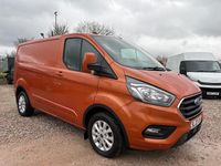 Used Ford Transit Custom Limited 130 HP (95 kW) 2020 Orange Van