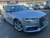 Used Audi A6 S-Line 190 HP (139 kW) 2016 Silver Sedan