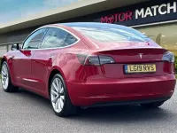 Used Tesla Model 3 Standard Range 52 kW (72 HP) 2019 Red Sedan