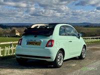 Used Fiat 500C Pop 69 HP (50 kW) 2016 Green Cabriolet
